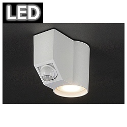 【クリックで詳細表示】LED小型シーリングライト 人感センサー付 (510lm・7.0W) AC-60061 電球色