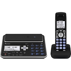 【クリックで詳細表示】【子機1台】デジタルフルコードレス留守番電話機 TF-FA70W-K(ブラック)