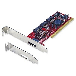 【クリックで詳細表示】eSATA PCIボード(ポートマルチプライヤ対応) REX-PCI15PM