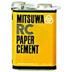 【クリックで詳細表示】RCペーパーセメント・片面塗り 無伸縮 樹脂加工用(大缶 1570cc)