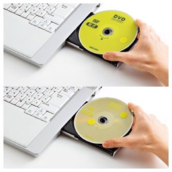 【クリックで詳細表示】DVDレンズクリーナー (乾式＋湿式) CD-DVDSET