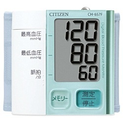 【クリックでお店のこの商品のページへ】手首式血圧計 CH-657F-PM