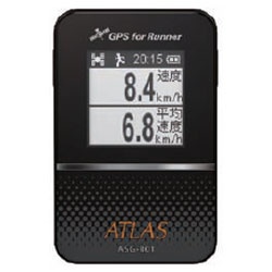 【クリックでお店のこの商品のページへ】ATLAS GPSランナーズコンピューター(ブラック)ASG-R01(K)