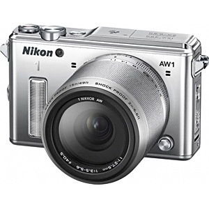 【クリックで詳細表示】Nikon 1 AW1【防水ズームレンズキット】(シルバー)/デジタル一眼