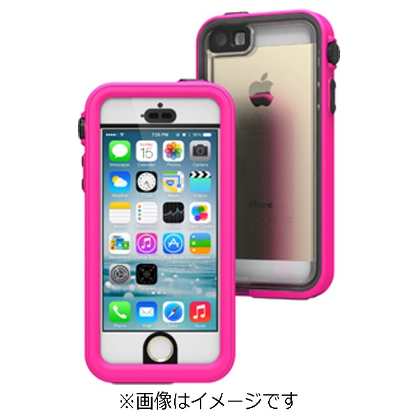 【クリックでお店のこの商品のページへ】iPhone 5s/5用 カタリスト 完全防水ケース (ピンク) [Catalyst] CT-WPIP13-PK