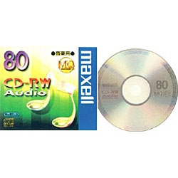 【クリックで詳細表示】音楽用CD-RW 「MQシリーズ」(80分/1枚入り) CDRWA80MQ.1TP