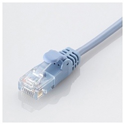 【クリックでお店のこの商品のページへ】カテゴリー6 準拠 極細LAN ケーブル (ブルー・3.0m) LD-GPS/BU3