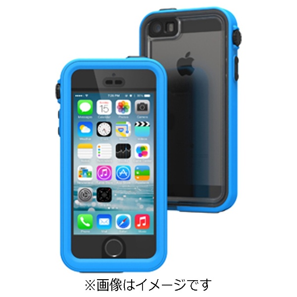【クリックでお店のこの商品のページへ】iPhone 5s/5用 カタリスト 完全防水ケース (ブルー) [Catalyst] CT-WPIP13-BL