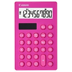 【クリックでお店のこの商品のページへ】ミニ電卓 (10桁) LS-Smart Mini-PK(ピンク)