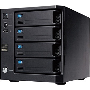 【クリックで詳細表示】NASサーバー 〔4ドライブ・2TB〕 RAID6対応 HDL-XRWシリーズ HDL-XR2.0W