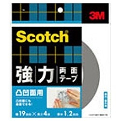 【クリックで詳細表示】スコッチ 強力両面テープ (凸凹面用) SKH-19