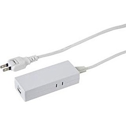 【クリックでお店のこの商品のページへ】USB充電ポート付電源タップ(2P・2個口＋USB1ポート/1.0m ホワイト) H301WHU2A
