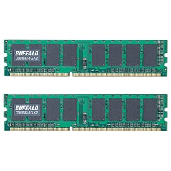 【クリックで詳細表示】PC3-10600対応 240Pin用 DDR3 SDRAM DIMM(1GB×2) D3U1333-1GX2