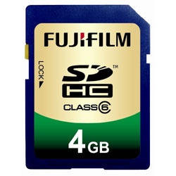 【クリックで詳細表示】4GB・Class6対応SDHCカード SDHC-004G-C6
