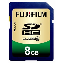 【クリックで詳細表示】8GB・Class6対応SDHCカード SDHC-008G-C6