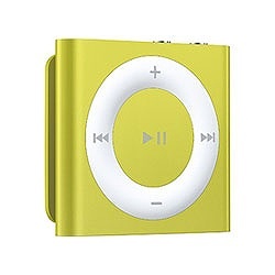 【クリックでお店のこの商品のページへ】iPod shuffle【第4世代】2GB(イエロー)MD774J/A