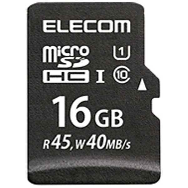 【クリックでお店のこの商品のページへ】16GB・UHS Speed Class1(Class10)対応microSDHCカード(SDHC変換アダプタ付) MF-MSD016GU11MR