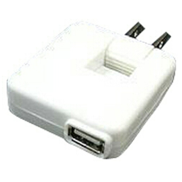 【クリックで詳細表示】iPod対応 USB・ACアダプター(ホワイト) PAC-1200WH