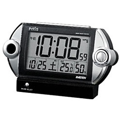 【クリックでお店のこの商品のページへ】電波目覚まし時計 「ピクシス ライデン」 NR522K