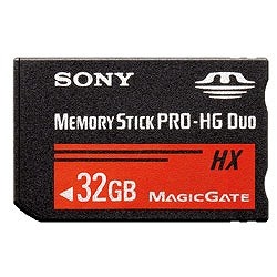 【クリックでお店のこの商品のページへ】32GBメモリースティック PRO-HG デュオ MS-HX32B