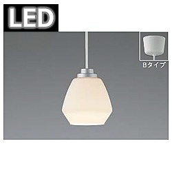 【クリックで詳細表示】LED小型ペンダントライト (430lm・7.1W) BPE0710L 電球色【日本製】