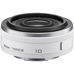 【クリックでお店のこの商品のページへ】1 Nikkor 10mm f/2.8【ニコン1マウント】(ホワイト)