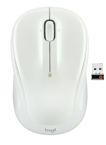 【クリックで詳細表示】ワイヤレスレーザーマウス[2.4GHz・USB] Logicool Wireless Mouse M325t(5ボタン・クリスタルホワイト) M325tCW