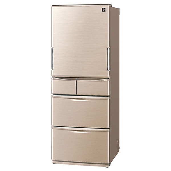 【クリックでお店のこの商品のページへ】《基本設置料金セット》 5ドア冷蔵庫 (440L) SJ-XW44A-T ブラウン系