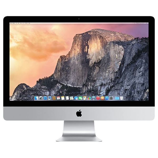 【クリックでお店のこの商品のページへ】iMac Retina 5K Display 27インチ [Core i5(3.5GHz)/8GB/1TB] MF886J/A