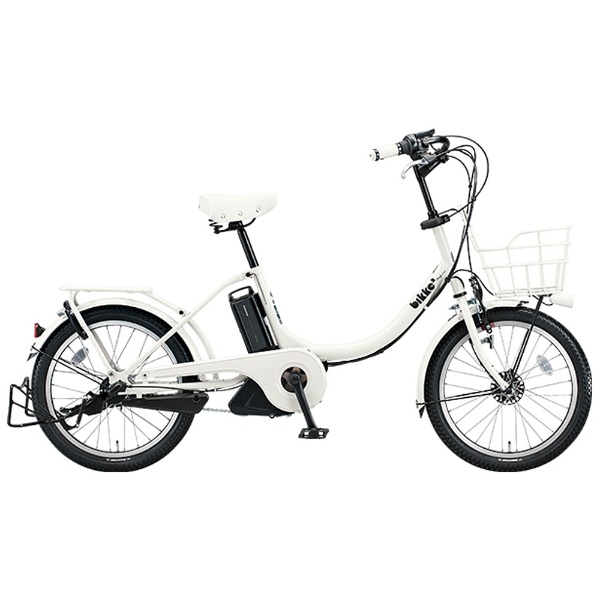【クリックで詳細表示】20型 電動アシスト自転車 bikke 2 e(E.XBKホワイト) BK085【2015年モデル】