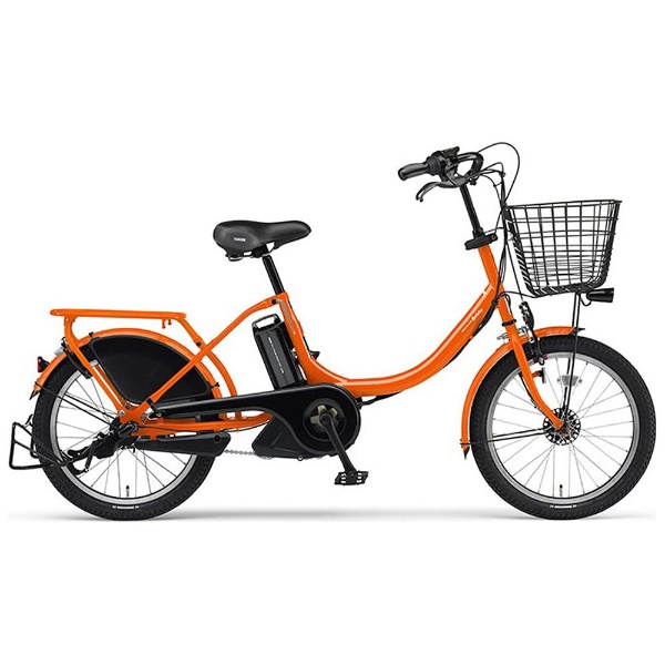【クリックでお店のこの商品のページへ】20型 電動アシスト自転車 PAS Babby(トロピカルオレンジ/内装3段変速) PM20B【2015年モデル】