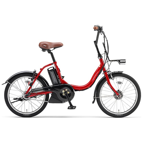 【クリックでお店のこの商品のページへ】20型 電動アシスト自転車 PAS CITY-C(レッド) PA20CC【2015年モデル】