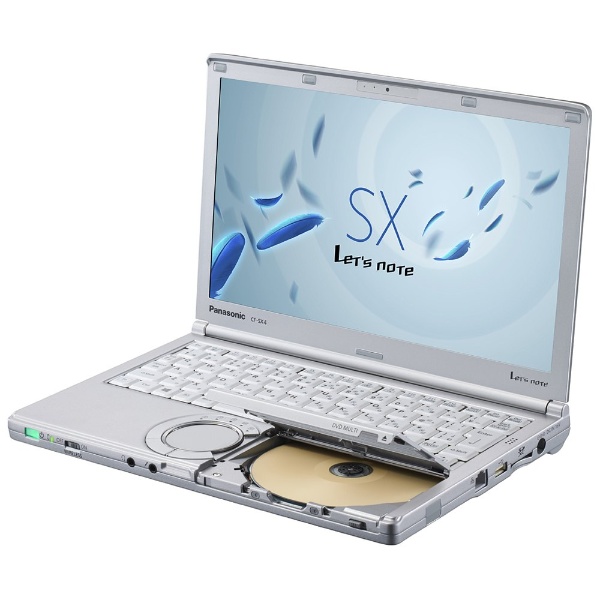 【クリックで詳細表示】12.1型ノートPC Let’s note SX4シリーズ[Office付き・Win7(8.1 Proダウングレード権行使)] CF-SX4MDPWR (2015年最新モデル・シルバー)