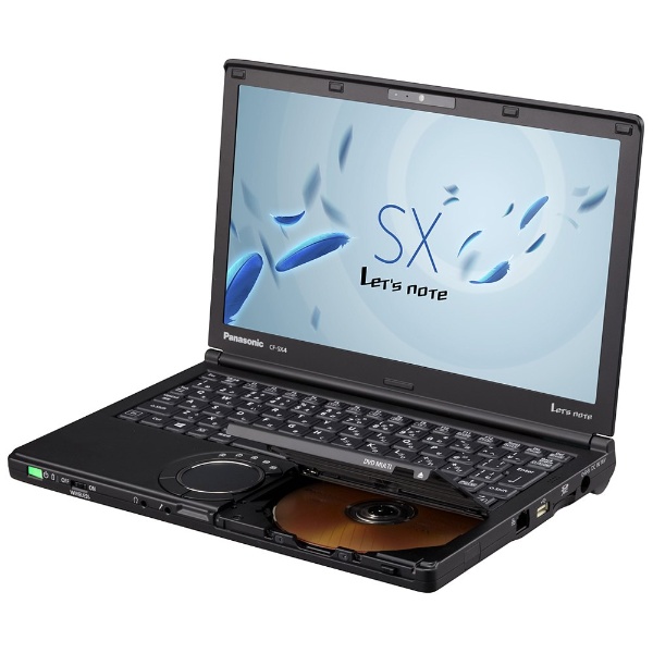 【クリックでお店のこの商品のページへ】12.1型ノートPC Let’s note SX4シリーズ[Office付き・Win7(8.1 Proダウングレード権行使)] CF-SX4KDYWR (2015年最新モデル・ブラック)