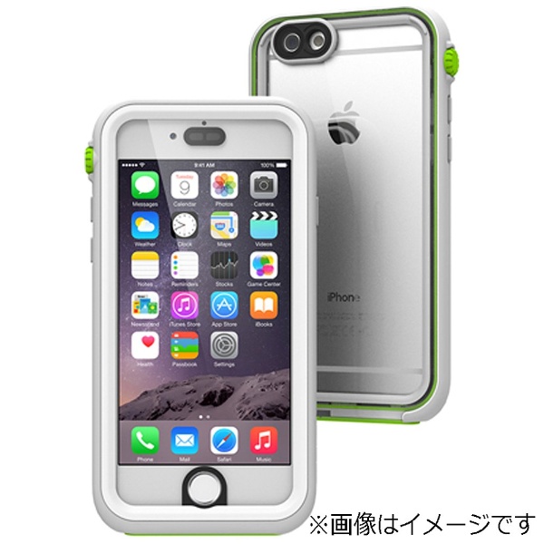 【クリックで詳細表示】iPhone 6用 Catalyst Case ホワイトグリーン CT-WPIP144-WTGR