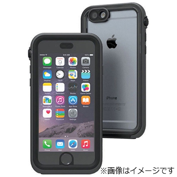 【クリックでお店のこの商品のページへ】iPhone 6用 Catalyst Case ブラック CT-WPIP144-BK
