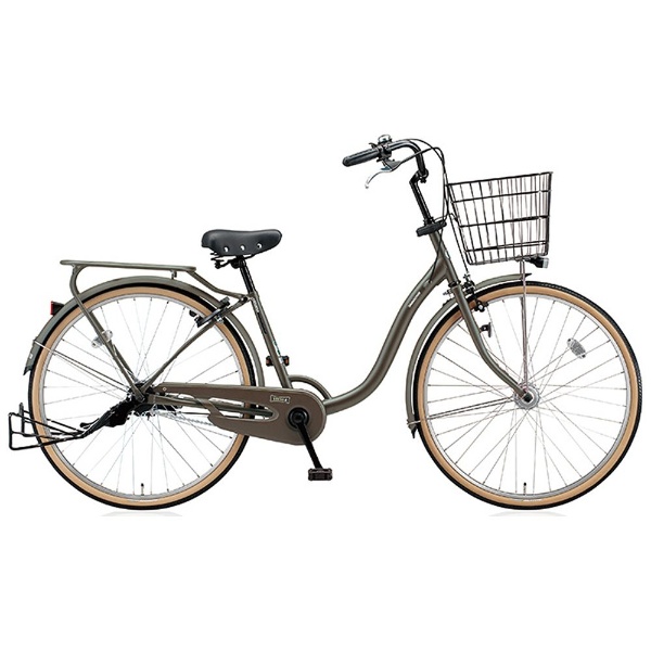 【クリックでお店のこの商品のページへ】26型 自転車 YUUVI II(T.Xマットカーキ/シングルシフト) YV60T5【2015年/点灯虫モデル】
