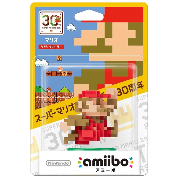 【クリックで詳細表示】amiibo マリオ【クラシックカラー】(SUPER MARIO BROS. 30thシリーズ)【Wii U/New3DS/New3DS LL】