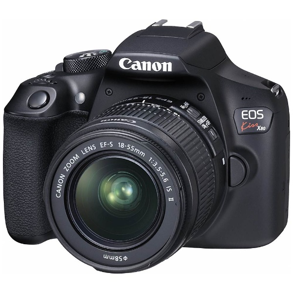 【クリックでお店のこの商品のページへ】EOS Kiss X80(W)【EF-S18-55 IS II レンズキット】/デジタル一眼レフカメラ
