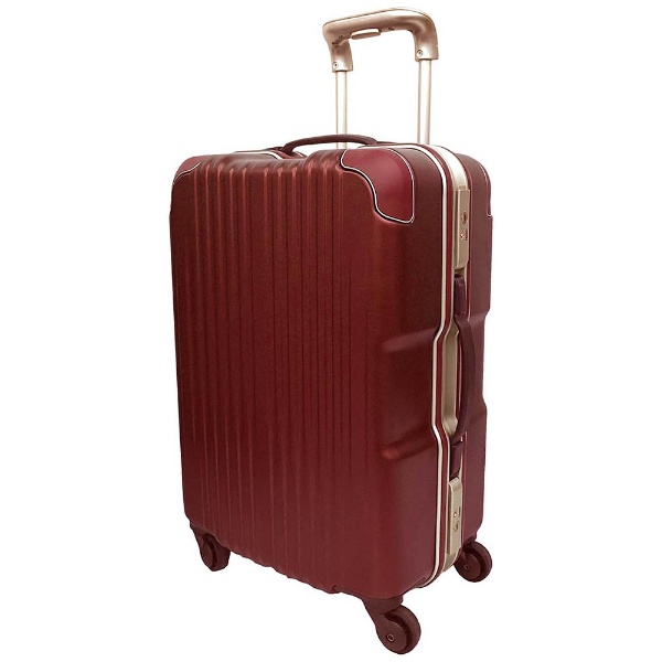 【クリックで詳細表示】TSAロック搭載スーツケース(52L) TRI1029-55 マットレッド