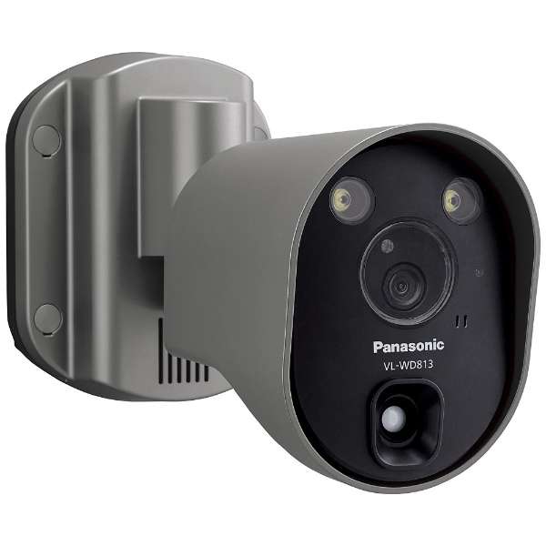 ビックカメラ | パナソニック センサーライト付屋外ワイヤレスカメラ VL-WD813K
