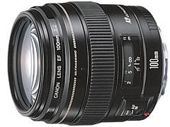 カメラレンズ EF100mm F2 USM ブラック [キヤノンEF /単焦点レンズ 