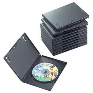 Blu-ray/DVD/CDΉ g[P[X 1[~10 ubN CCD-DVD03BK