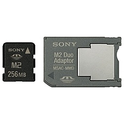 メモリースティック マイクロ（M2） MS-Aシリーズ MS-A256D [256MB