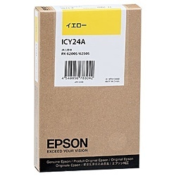 ICY24A 純正プリンターインク 大判プリンター イエロー エプソン｜EPSON 通販