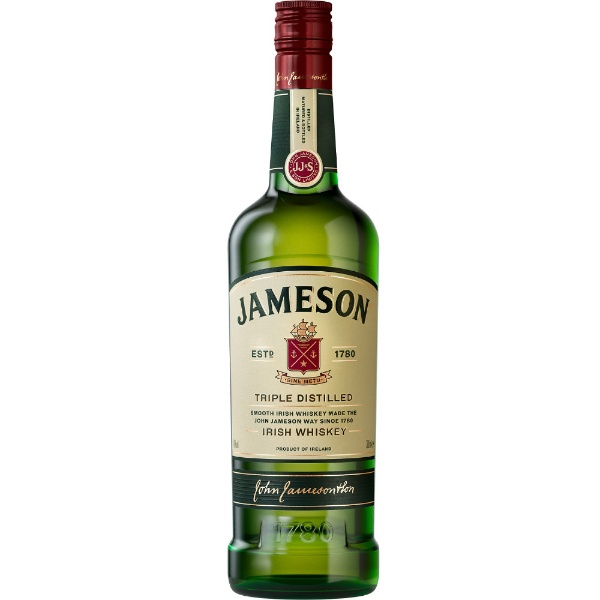 Jameson　ジェムソン　アイリッシュウイスキー