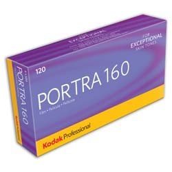 PORTRA 160 新品 5本 120 Kodak 中判 ブローニー