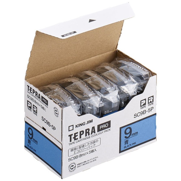 ラベルテープ ベーシックパック 6種セット TEPRA(テプラ) PROシリーズ