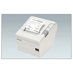 【レシート印刷】サーマルレシートプリンター［USB2.0］　クールホワイト　TM885UD481 レシートプリンター ホワイト
