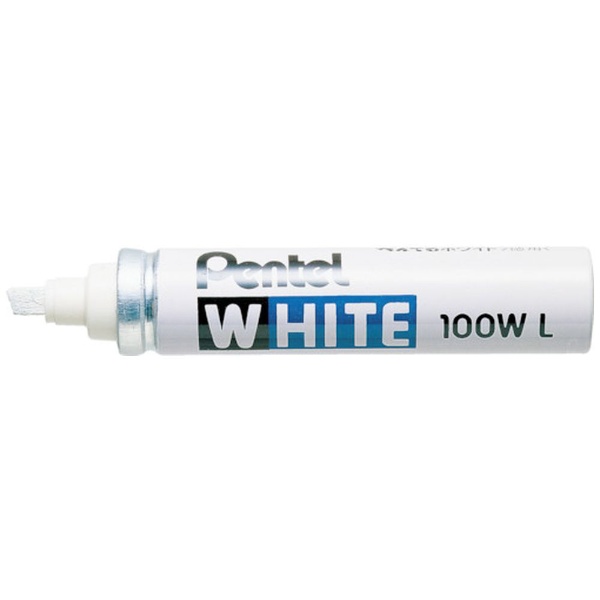 WHITE(ホワイト) 油性マーカー 極太 白 X100W-LD ぺんてる｜Pentel